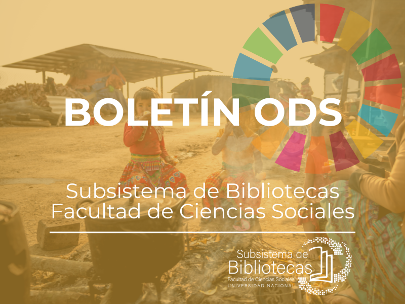 Boletín ODS Subsistema de Bibliotecas FCS